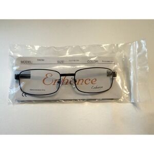 Enhance‎ EN3762 Matte Gunmetal Eyeglasses Frames 55-19-145mm Metal